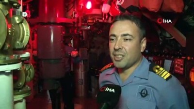 karanlik su -  Türk donanmasının gururu 'TCG Sakarya' denizaltısının bir günlük yolcuğunu İHA görüntüledi  Videosu