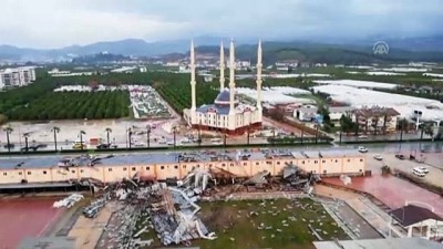 cami minaresi - Antalya'da hortum: 1 ölü, 9 yaralı (3) Videosu