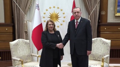 resmi toren - Erdoğan-Preca görüşmesi - ANKARA Videosu