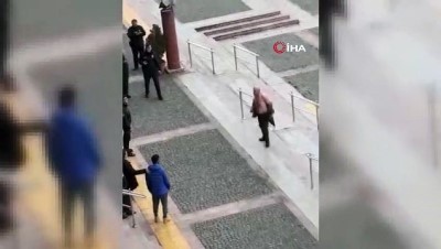 madde bagimlisi -  İŞKUR’a kızan vatandaş Valilik önünde taşkınlık çıkardı Videosu