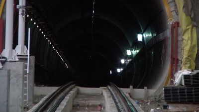 test surusu - Kabataş-Mahmutbey metrosuna ilk araç indirildi - İSTANBUL  Videosu