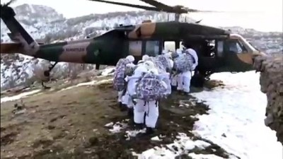 helikopter - Terör operasyonu - ŞIRNAK  Videosu