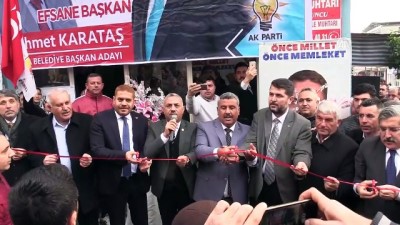 AK Parti Hassa seçim bürosu hizmete açıldı - HATAY