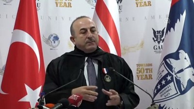 fahri doktor - Çavuşoğlu: 'Kıbrıs davası, KKTC ve Türkiye'nin ortak davasıdır' - GİRNE  Videosu