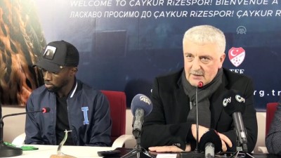 transfer donemi - Çaykur Rizespor, yeni transferlerini tanıttı - RİZE Videosu
