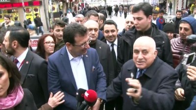 baskan adayi -  CHP’nin İstanbul Adayı İmamoğlu’ndan Bahçelievler esnafına ziyaret Videosu