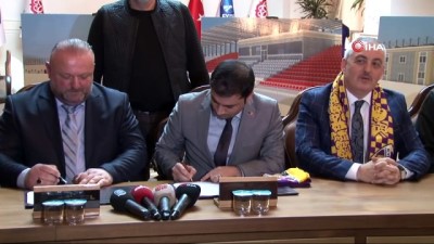 imza toreni -  Eyüp Stadı'nın tribünlerinin yenilenmesi için imzalar atıldı  Videosu