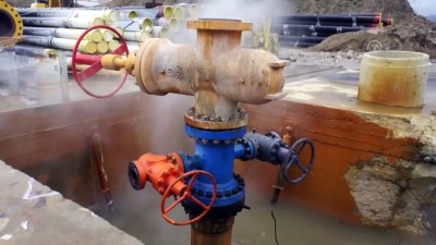 koordinat - Sıcak su iletim hattındaki çatlak kapatıldı - MANİSA Videosu