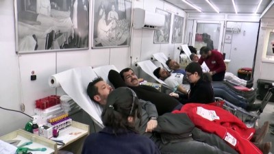 kan bagisi - Şırnak'ta kan bağışı kampanyasına büyük ilgi Videosu