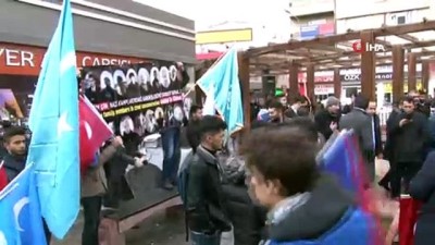 2008 yili -  Van’da Doğu Türkistan’daki baskılar protesto edildi Videosu