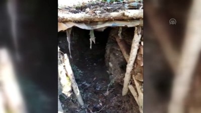 yardim malzemesi - Amanoslar'da terör örgütüne ait 9 sığınak bulundu - HATAY Videosu