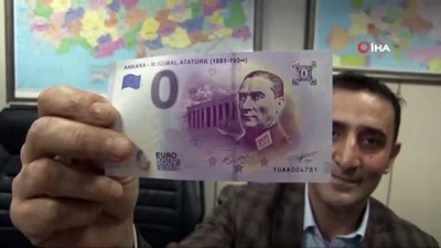  Avrupa Merkez Bankası Atatürk portreli 'Euro’ bastı 