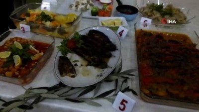 yemek yarismasi -  Burhaniye’de zeytinyağlı yemekler yarıştı  Videosu