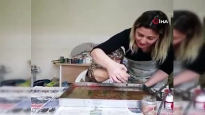 el sanatlari -  86 yaşında ebru sanatını öğrendi  Videosu
