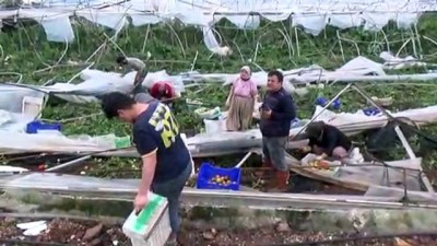 Antalya'daki şiddetli yağış ve hortum (2) 