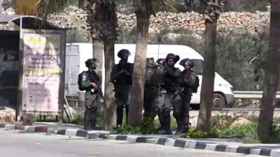 kontrol noktasi - Batı Şeria'da İsrail şiddeti devam ediyor - RAMALLAH  Videosu