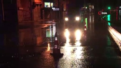 trafik guvenligi -  Beyoğlu Tersane caddesinde vinç devrildi: 1 yaralı  Videosu