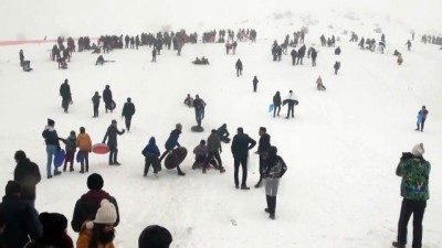 animasyon - Beypazarı'nda kızak şenliği - ANKARA Videosu