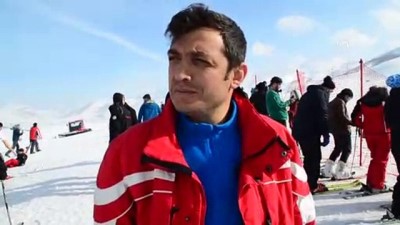 kayak merkezi - Bitlisliler kayak merkezine akın etti  Videosu