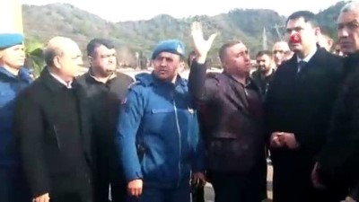 agva -  Çevre ve Şehircilik Bakanı Murat Kurum, Buse'nin arandığı noktada incelemelerde bulundu  Videosu