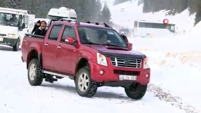 karayollari -  Festival yolunda onlarca araç birbirine girdi  Videosu