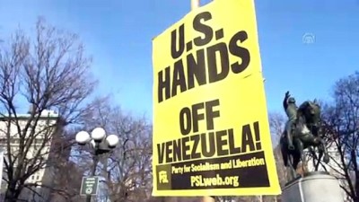 muhalifler - Maduro'ya destek gösterisi - NEW YORK  Videosu
