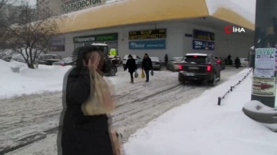 kar firtinasi -  - Moskova'da 70 Yılın Kar Rekoru Videosu