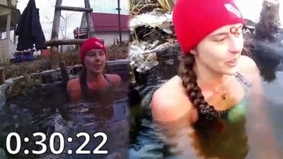 televizyon programi -  - Türk Kızı Rusya'da Buzlu Suda 1 Saat Kalarak Dünya Rekoru Kırdı  Videosu