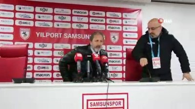 teknik direktor - Yılport Samsunspor - Gümüşhanespor maçının ardından Videosu