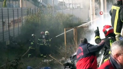  Çakmak fabrikasındaki yangın tamamen kontrol altına alındı