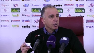 Kardemir Karabükspor-Hatayspor maçının ardından - Öcal ve Palut - KARABÜK