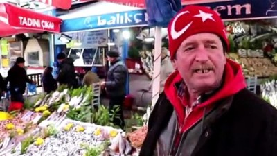 balik tezgahlari -  Soğuk hava hamsiyi de vurdu Videosu