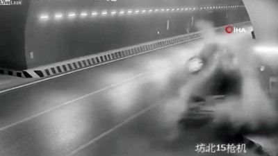  - Tünelde Feci Kaza: Sürücü Olay Yerinde Can Verdi 