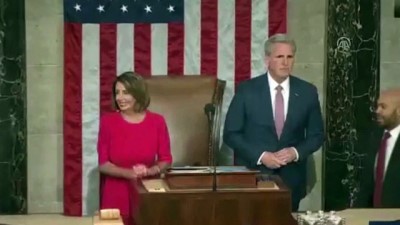 yasa teklifi - ABD Temsilciler Meclisi Başkanlığına Demokrat Pelosi seçildi - WASHINGTON Videosu