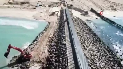 teknoloji -  - İsrai'in Deniz Duvarının İnşası Tamamlandı  Videosu