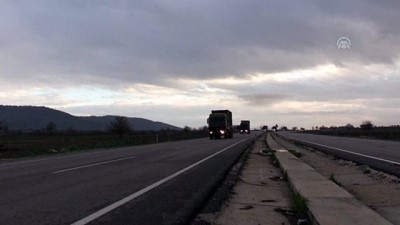 askeri arac - Suriye sınırına askeri sevkiyat - HATAY Videosu