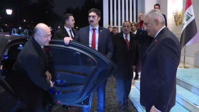 TBMM Başkanı Yıldırım, Irak Cumhurbaşkanı Salih ile görüştü - ANKARA
