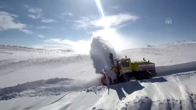 10 metre karla mücadele - MUŞ 