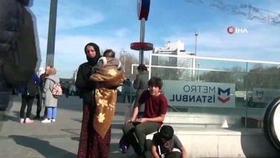 zabita -  Aile boyu dilencilere gözaltı  Videosu