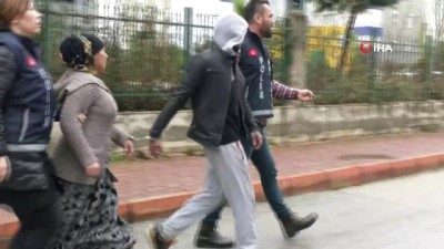  Akü hırsızı karı koca polisten kaçamadı