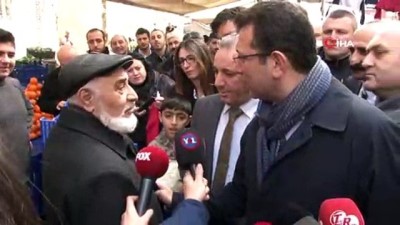 diyalog - Belediye Başkan Adayı İmamoğlu ile vatandaş arasında ilginç cami diyaloğu  Videosu
