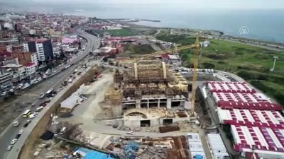sanat atolyesi - 'Doğu Karadeniz'in en büyük cami ve külliyesi' yükseliyor - TRABZON  Videosu