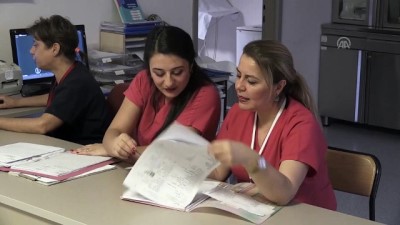 psikolojik destek - Ebeler hamile egzersizlerini doğumhane duvarına resmetti - EDİRNE  Videosu