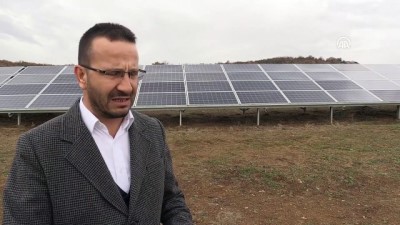 elektrik uretimi - 'Güneş tarlası'nda bin konuta yetecek elektrik üretiyor - BURSA  Videosu