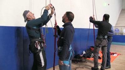 Hakkari'de 'tırmanış eğitimi'