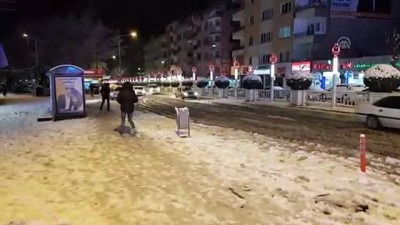 Niğde’de kar yağışı