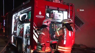  Şişli Nikah Sarayı’nın ağaçlık alanında yangın