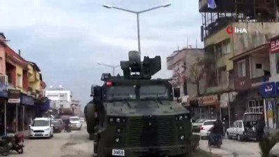 askeri arac -  - Suriye sınırına zırhlı araç sevkiyatı  Videosu