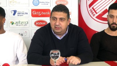 imza toreni - Antalyaspor'da 3 transfer için imza töreni - ANTALYA Videosu