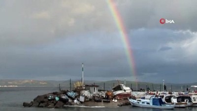 sigircik -  Çanakkale Boğazı'nda gökkuşağı manzarası  Videosu